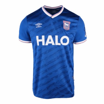 Men's Replica Umbro Ipswich Town Home Jersey 25/26