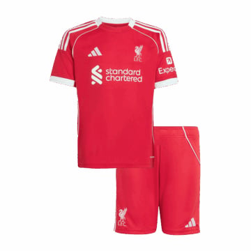 Kids Replica adidas Liverpool Home Kit 25/26