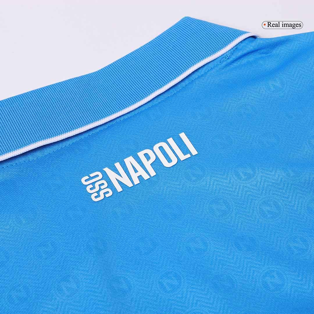 Men's Authentic Ea7 Napoli Home Jersey 24/25 - Image 14