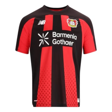Men's Replica New Balance Bayer 04 Leverkusen Home Jersey 26/27
