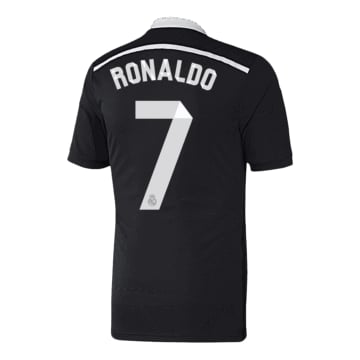 Men's Real Madrid RONALDO #7 Third Jersey 14/15