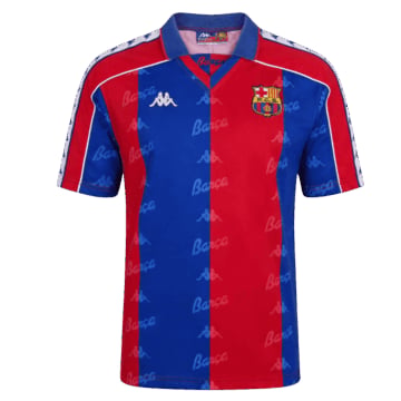 Men's Replica Nike Barcelona Home Jersey 92/95