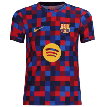 Men's Replica Nike Barcelona Pre-Match Training Jersey 26/27