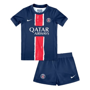Kids Replica Nike Paris Saint-Germain Home Kit 24/25