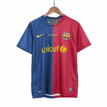 Retro Men's Barcelona Home Jersey 08/09