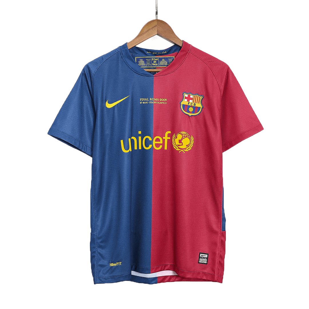 Retro Men's Barcelona Home Jersey 08/09 - Image 2