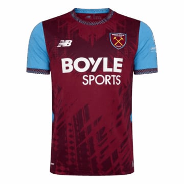 Men's Replica Umbro West Ham United Home Jersey 26/27