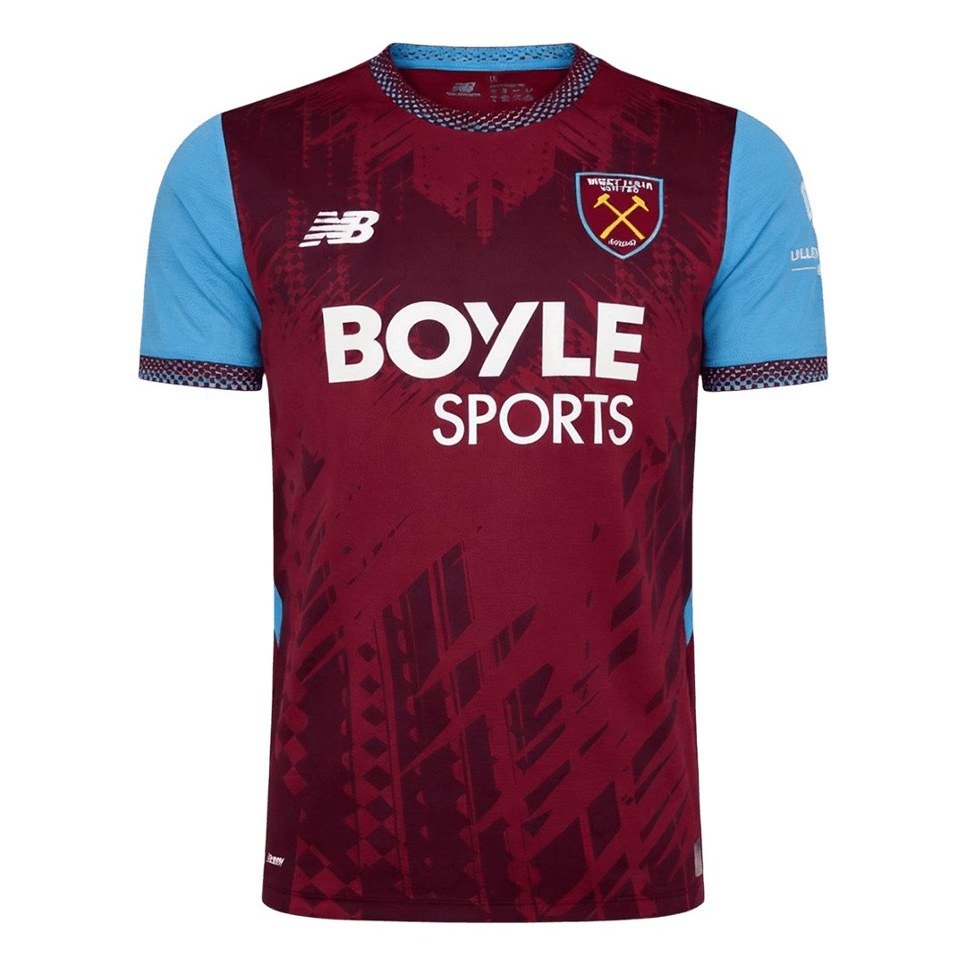 Men's Replica Umbro West Ham United Home Jersey 26/27