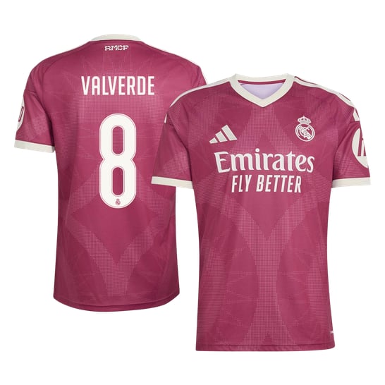 Men's Real Madrid VALVERDE #8 Third Jersey 26/27