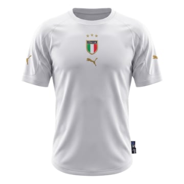Men's Replica Puma Italy Away Jersey 2004