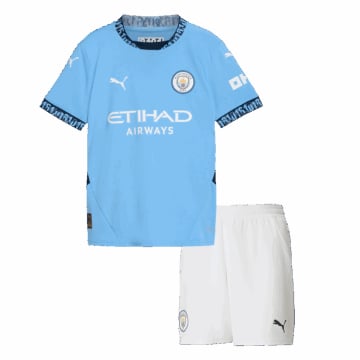 Kids Replica Puma Manchester City Home Kit 24/25