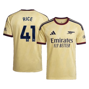 Men's Replica adidas Arsenal Third Jersey 26/27 RICE #41