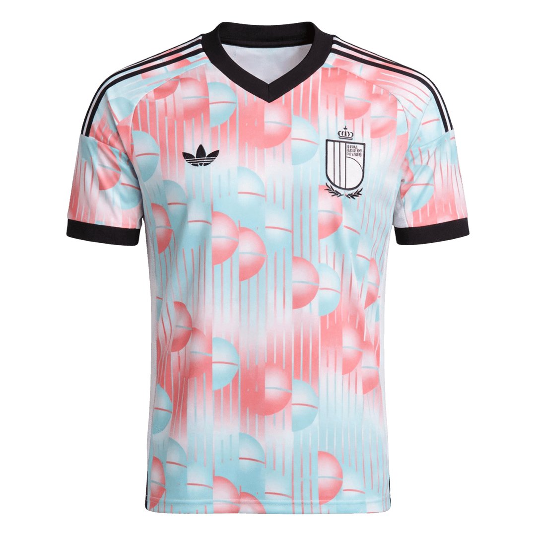 Men's Replica adidas Belgium Away Jersey 2026 LUKAKU #9 - Image 4