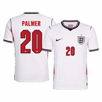 Men's Replica Nike England Home Jersey 2026 PALMER #20