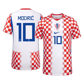 Men's Replica Nike Croatia Home Jersey 2026 MODRIĆ #10
