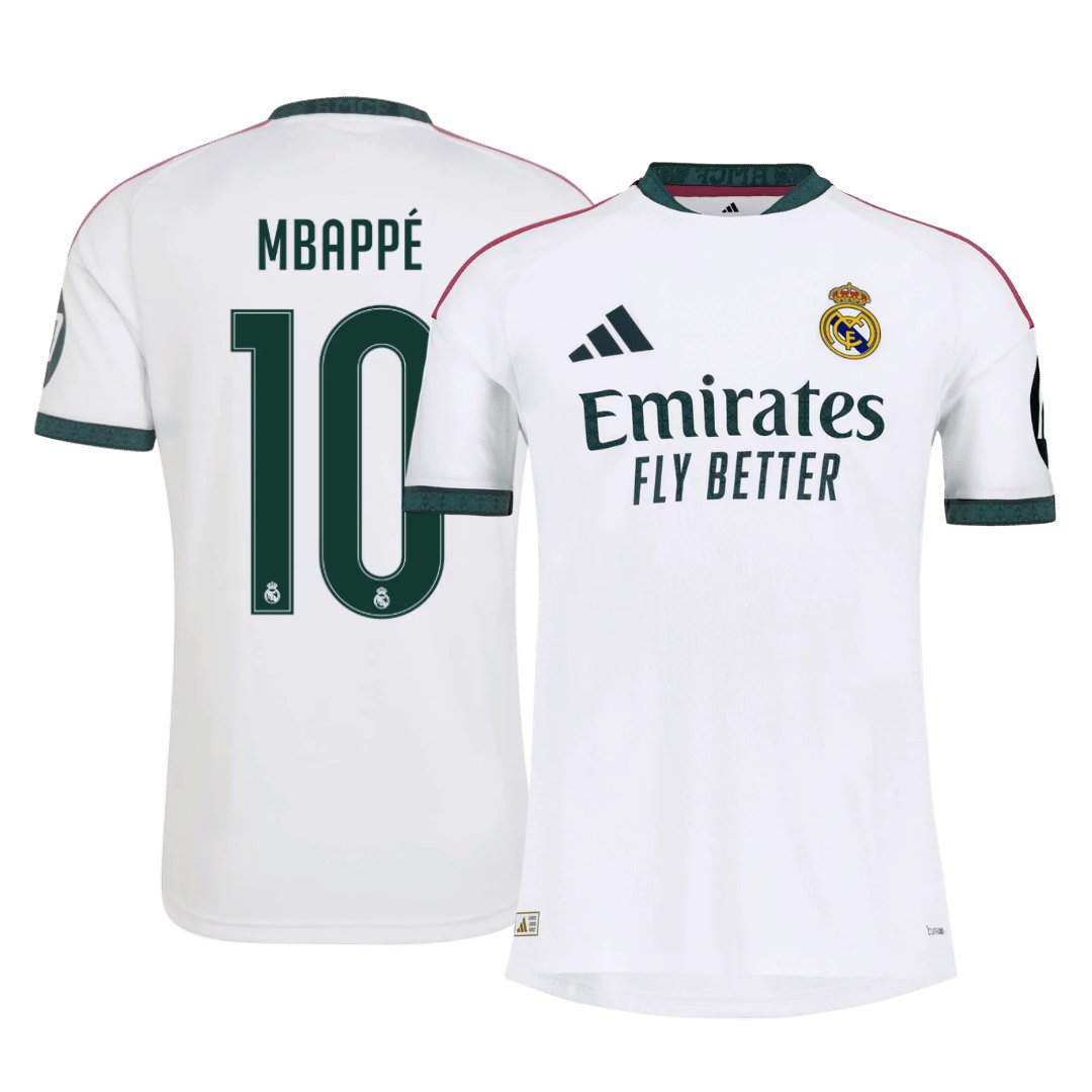Men's Real Madrid MBAPPÉ #10 Home Player Version Jersey 26/27
