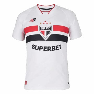 Men's Replica New Balance Sao Paulo FC Home Jersey 2026