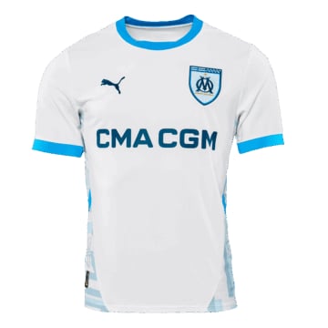 Men's Replica Puma Olympique Marseille Home Jersey 24/25
