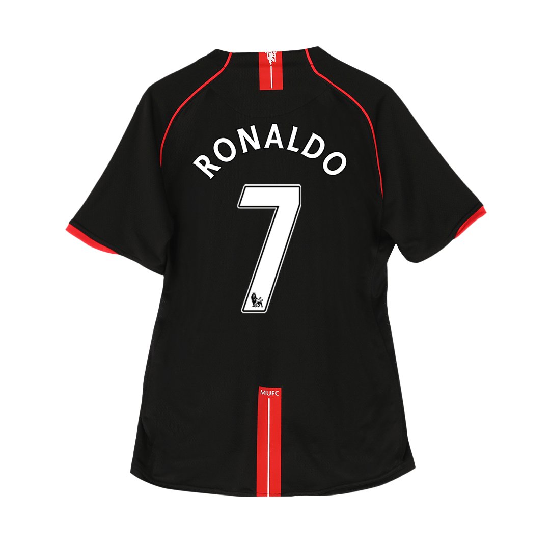 Men's Replica Nike Manchester United Away Jersey 07/08 RONALDO #7