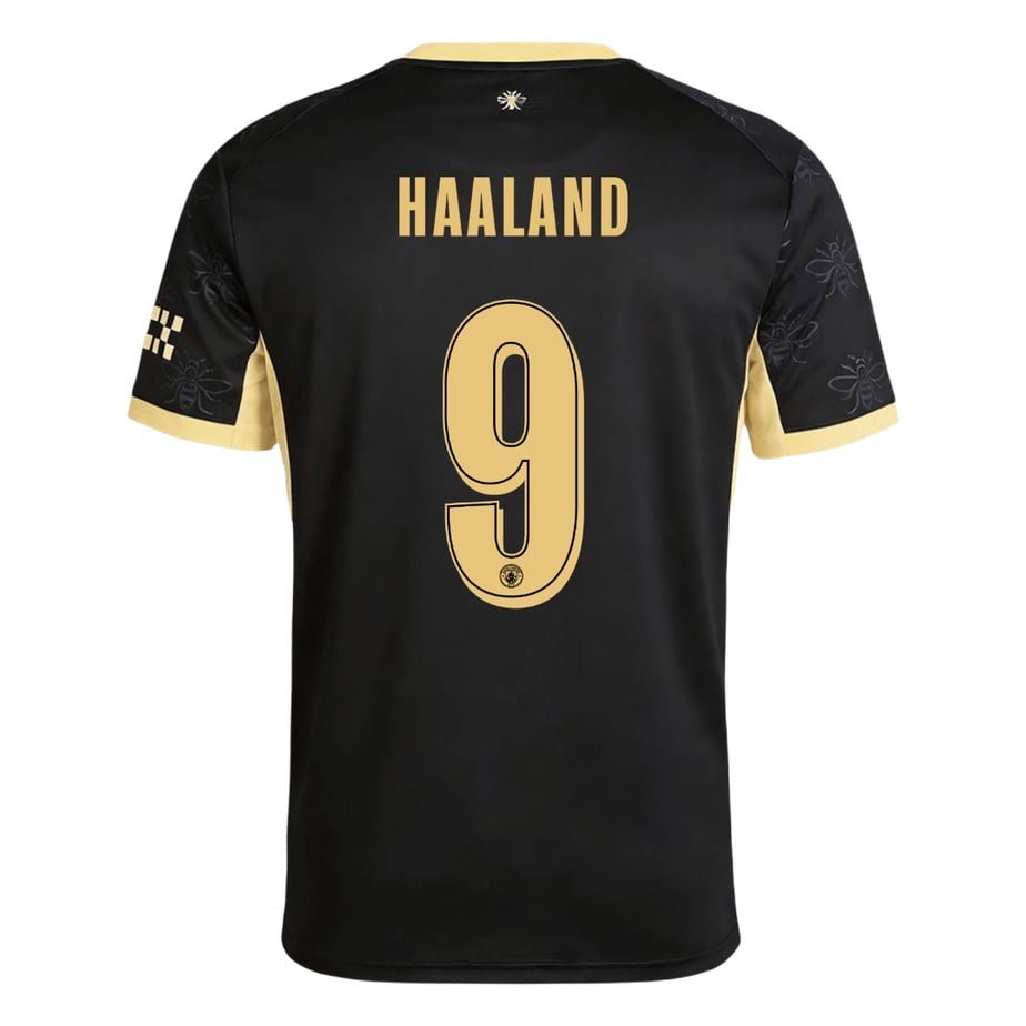 Men's Replica Puma Manchester City Away Jersey 26/27 HAALAND #9 - Image 2