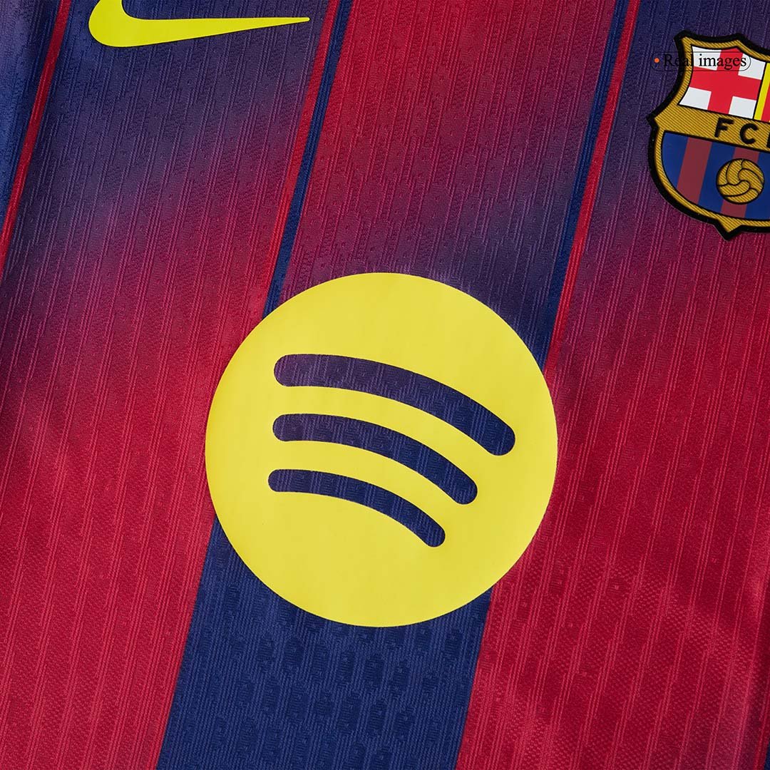 Men's Barcelona LAMINE YAMAL #10 Home Player Version Jersey 25/26 - Image 10