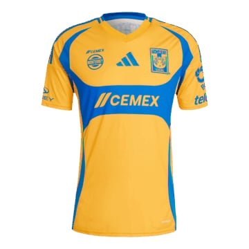 Men's Replica adidas Tigres UANL Home Jersey 24/25