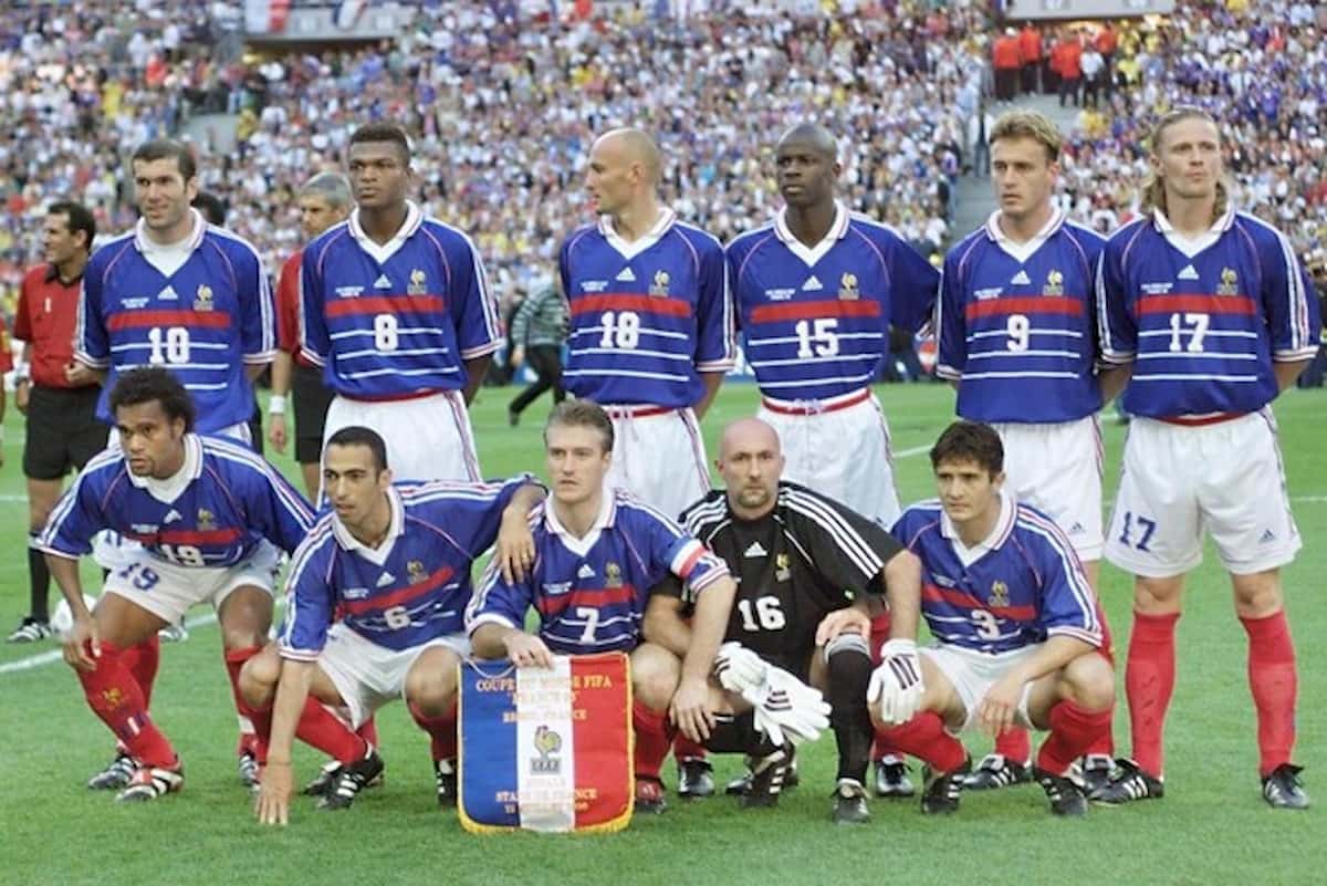 Men's Replica adidas France Home Jersey 1998 - Image 14