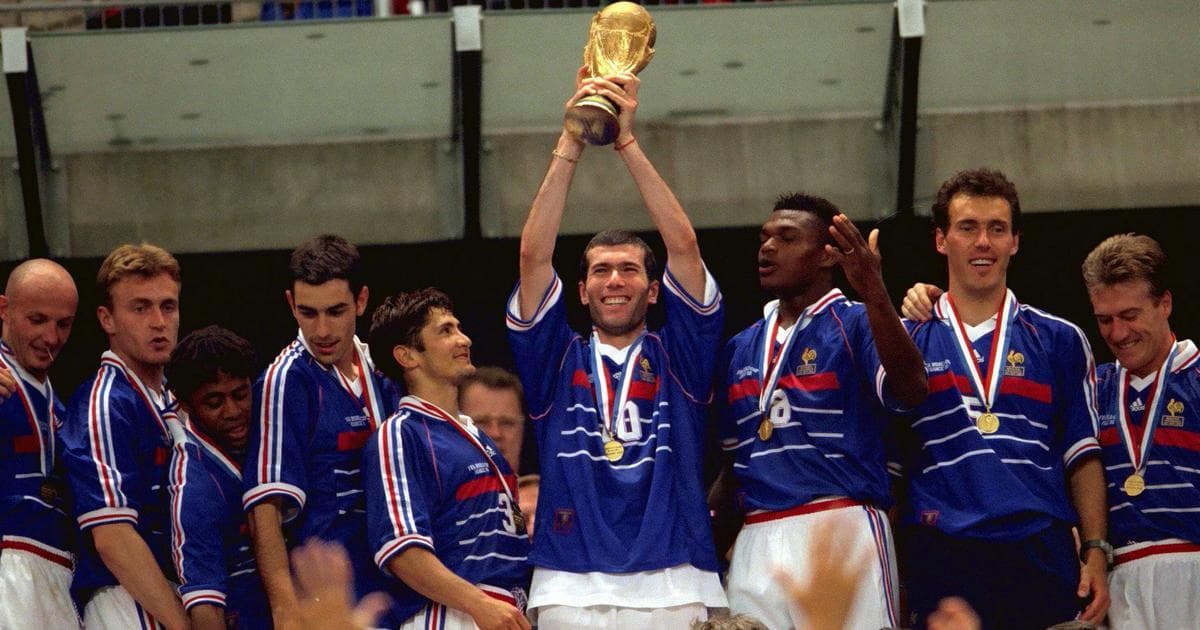 Men's Replica adidas France Home Jersey 1998 - Image 15