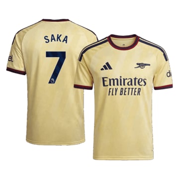 Men's Replica adidas Arsenal Third Jersey 26/27 SAKA #7