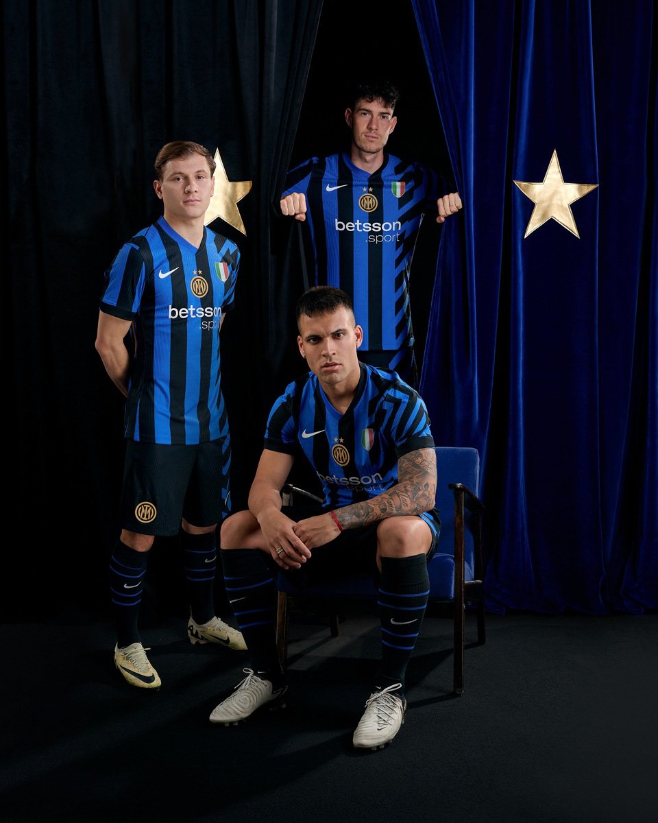 Men's Replica Nike Inter Milan Home Jersey 24/25 - Image 21
