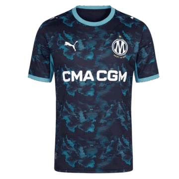 Men's Replica Puma Olympique Marseille Away Jersey 26/27