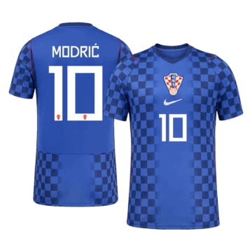 Men's Authentic Nike Croatia Away Jersey 2026 MODRIĆ #10