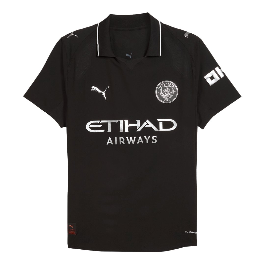 Men's Authentic Puma Manchester City Away Jersey 25/26