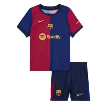 Kids Replica Nike Barcelona Home Kit 24/25