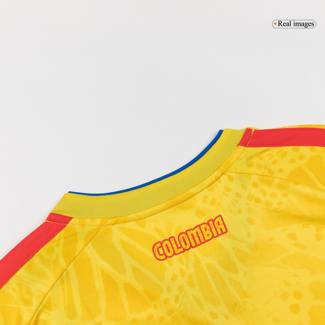 Men's Replica adidas Colombia Home Jersey 2026 JAMES #10 - Image 10
