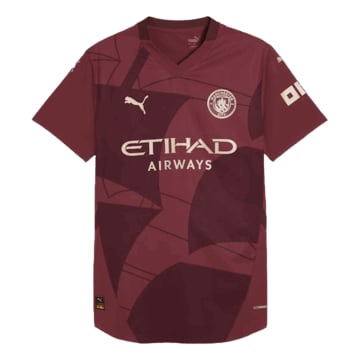 Men's Authentic Puma Manchester City Third Jersey 24/25
