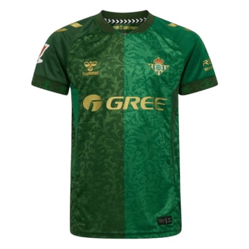 Men's Replica Hummel Real Betis Away Jersey 26/27