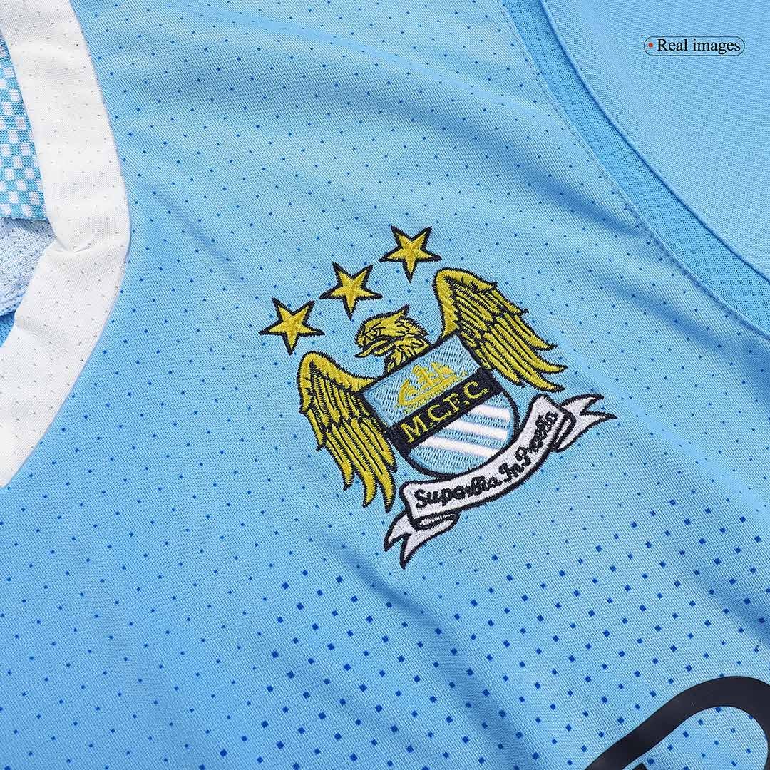 Men's Replica Umbro Manchester City Home Jersey 11/12 - Image 5