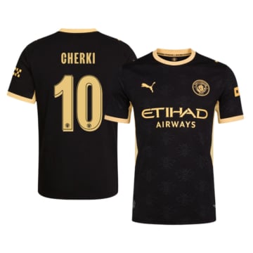 Men's Authentic Puma Manchester City Away Jersey 26/27 CHERKI #10