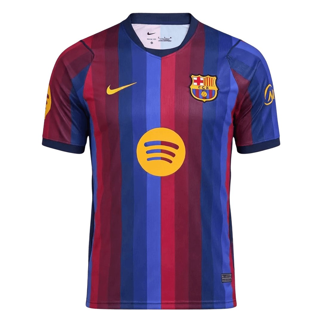 Men's Replica Nike Barcelona Home Jersey 26/27