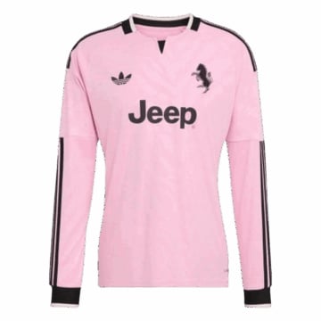 Men's Replica adidas Juventus Away Long Sleeve Jersey 26/27