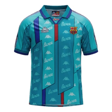 Men's Replica Nike Barcelona Away Jersey 96/97
