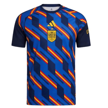 Men's Replica adidas Spain Pre-Match Training Jersey 2026