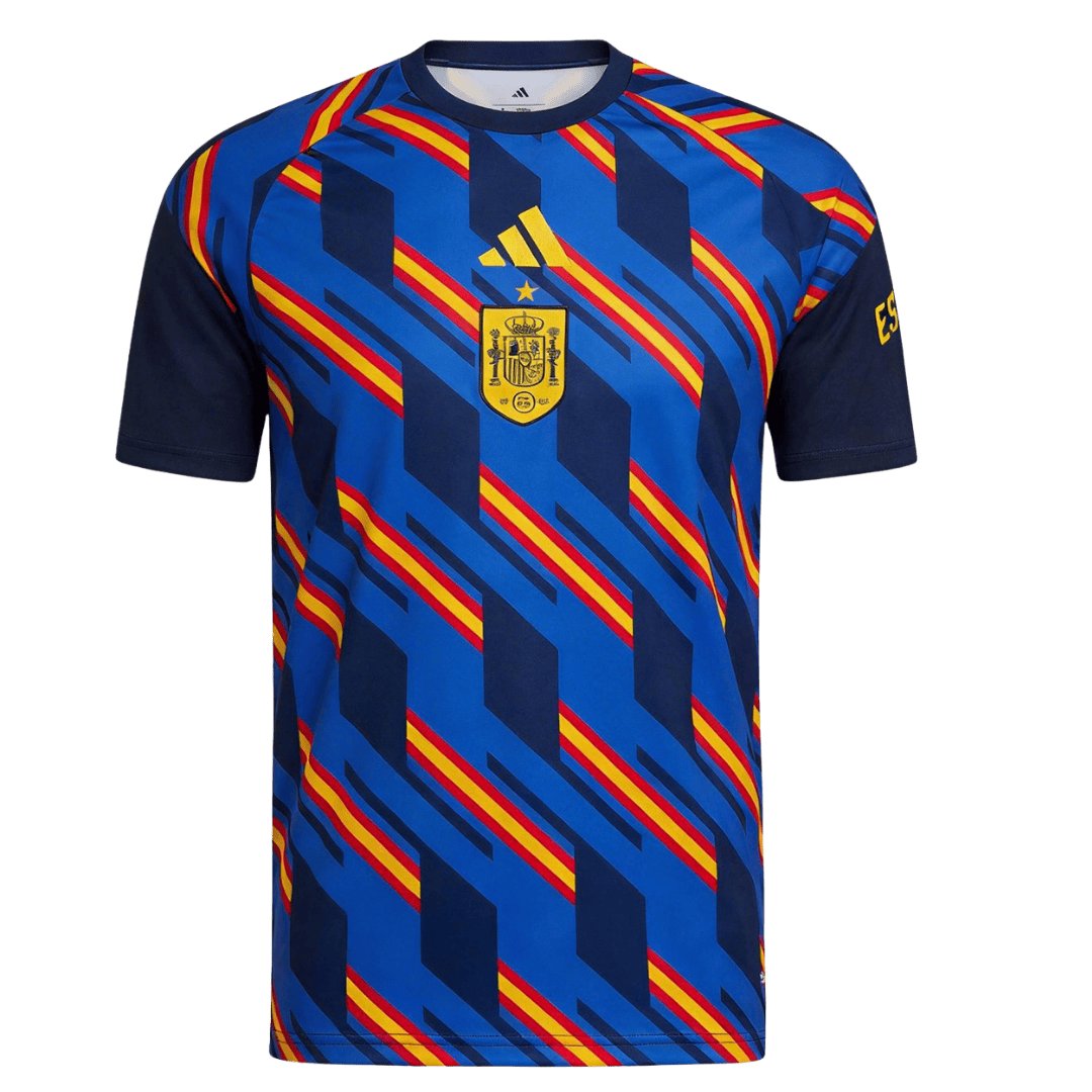 Men's Replica adidas Spain Pre-Match Training Jersey 2026