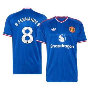 Men's Authentic adidas Manchester United Away Jersey 26/27 B. FERNANDES #8
