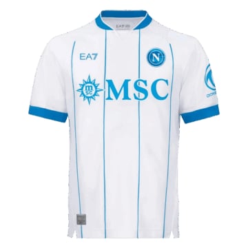 Men's Replica Ea7 Napoli Away Jersey 26/27