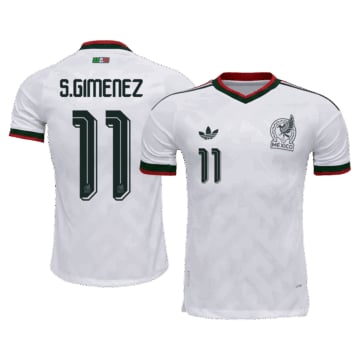 Men's Mexico S.GIMENEZ #11 Away Player Version Jersey 2026
