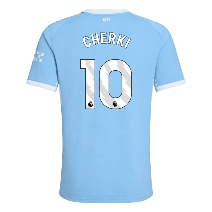 Men's Authentic Puma Manchester City Home Jersey 26/27 CHERKI #10 - Image 2