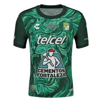 Men's Authentic Charly Club Leon Home Jersey 26/27