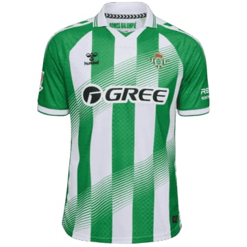 Men's Replica Hummel Real Betis Home Jersey 26/27